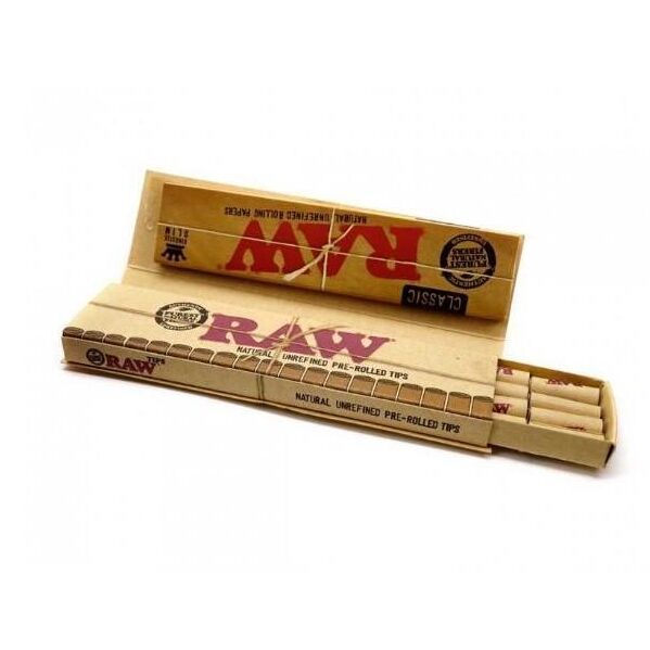 Bletki RAW Classic Connoisseur King Size Slim Prerolled Tips