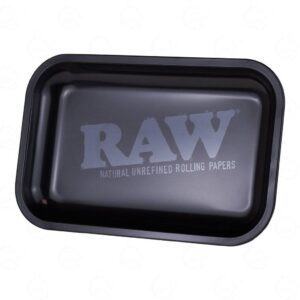 Tacka metalowa RAW | Czarny Mat | 27,5 x 17,5 cm