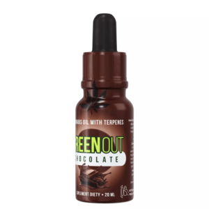 Olejek konopny | Green Out Relax | Chocolate | XL 20 ml