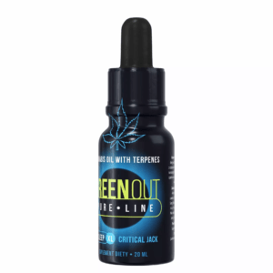 Olejek konopny | Green Out Pure | Critical Jack | XL 20 ml
