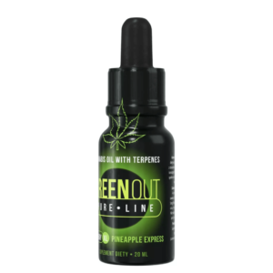 Olejek konopny | Green Out Pure | Pineapple Express | XL 20 ml