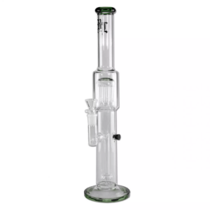 Fajka wodna, Bongo Szklane z filtracją | Black Leaf 12-Ramienny Perkolator | 45 cm