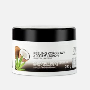 Konopny Peeling Kokosowy | India Cosmetics | 250 g
