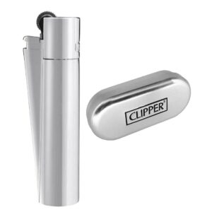 Zapalniczka Krzesiwowa Matowa | Silver Metal | Clipper |