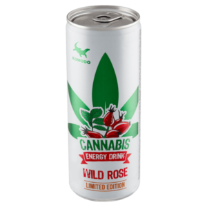 Energy Drink Cannabis | Dzika Róża | Komodo | 250 ml