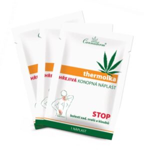 Plastry rozgrzewające Thermolka | Cannaderm | 3 szt.