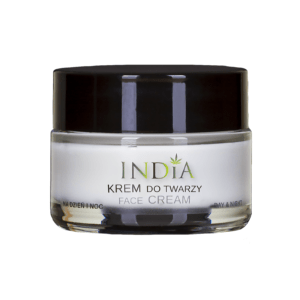 Krem do twarzy z olejem z konopi | India Cosmetics | 50 ml