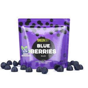 Żelki Konopne Smak Borówki | Green Out Blue Berries | 140 g