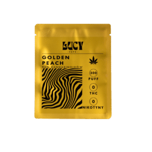 LUCY Vape Golden Peach – Słodka Chwila Relaksu