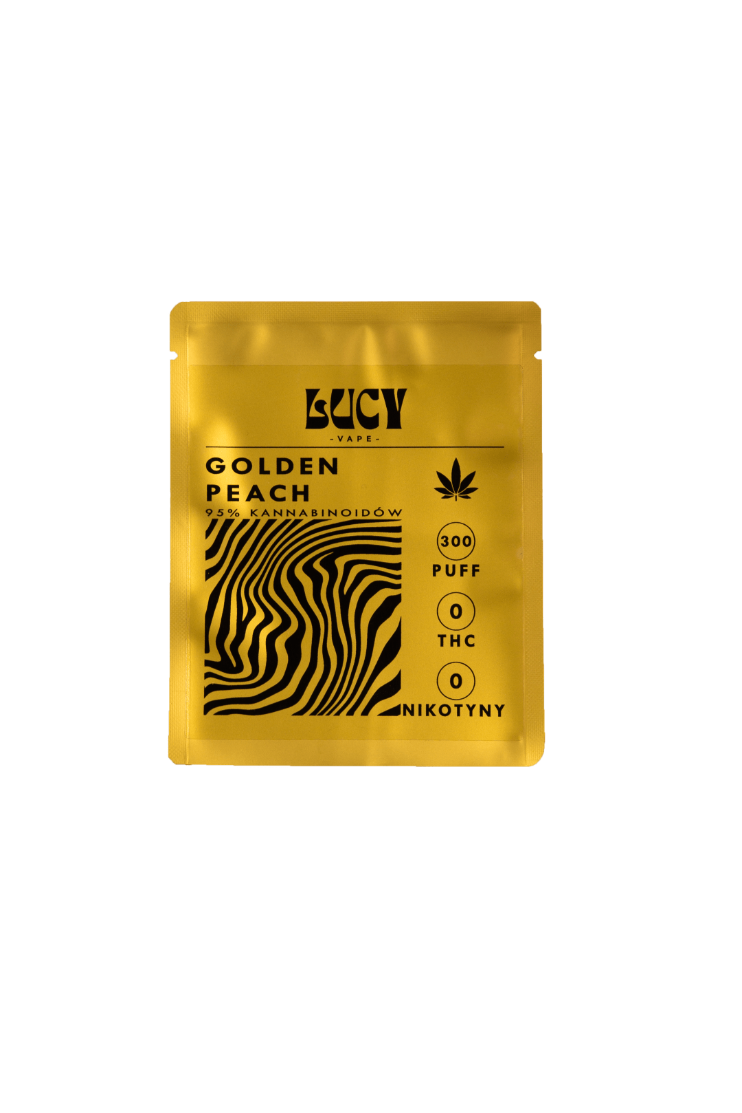 LUCY Vape Golden Peach – Słodka Chwila Relaksu w Jednorazowym Waporyzatorze