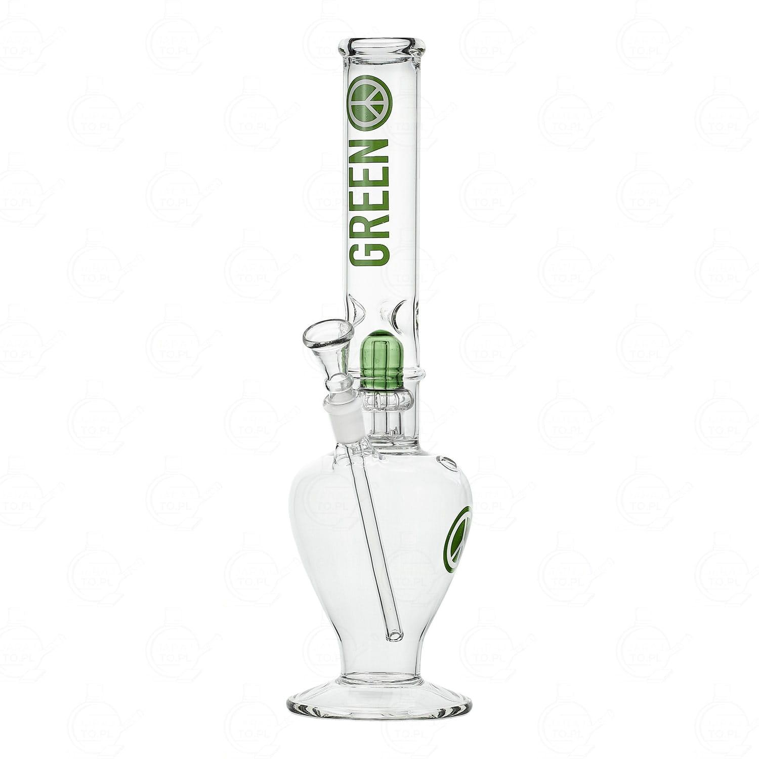 Bongo Szklane Peace Dome Perc | Greenline | 35 cm