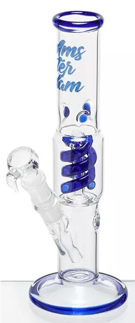 Fajka wodna, Bongo Szklane | Amsterdam Spiralny Perkolator | 29 cm | Szlif 18.8 - obrazek 3