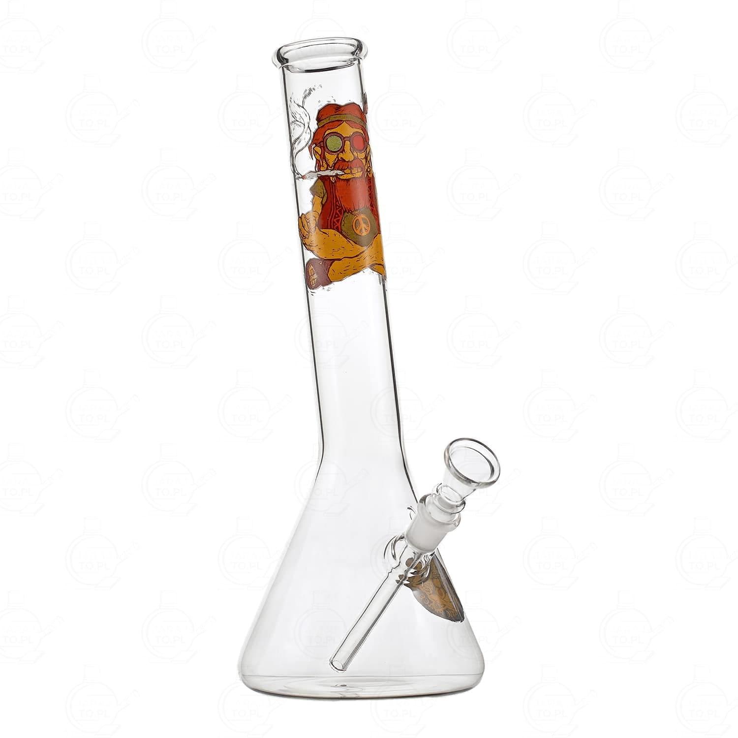 Fajka wodna, Bongo Szklane SmoKing Hipis Pener | 30 cm - obrazek 4