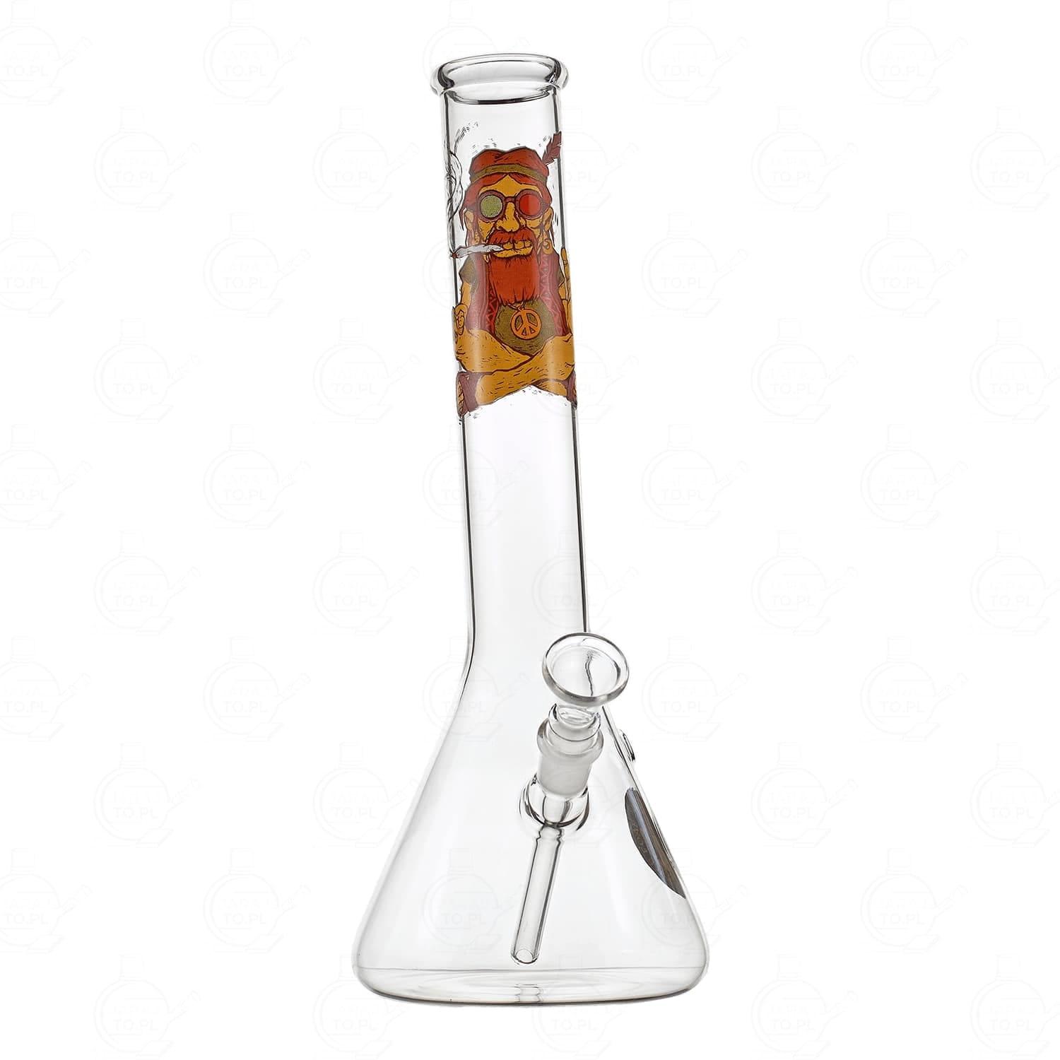 Fajka wodna, Bongo Szklane SmoKing Hipis Pener | 30 cm - obrazek 5