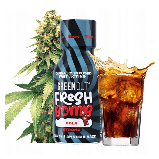 Olejek konopny | Green Out Fresh Bomb | Cola | STRONG - obrazek 2
