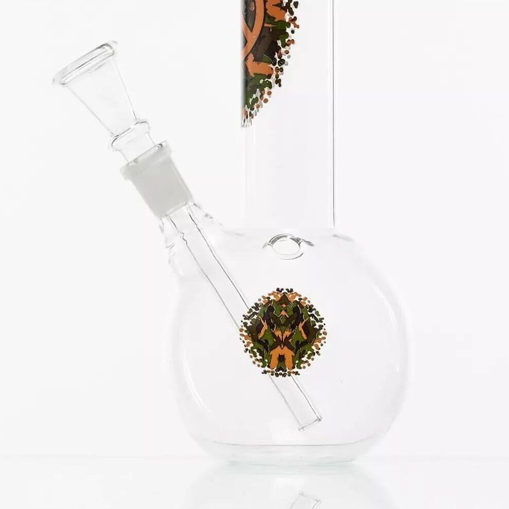 Fajka wodna, Bongo Szklane | Greenline | 21 cm - obrazek 3