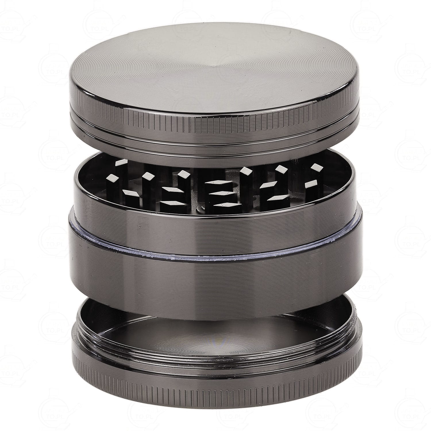 Młynek Metalowy Nikiel | Remo | 50 mm | 3-cz. - obrazek 2