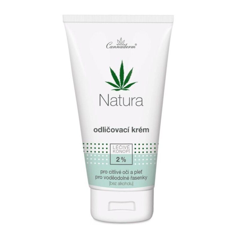 Krem konopny do demakijażu Natura | Cannaderm | 150 ml