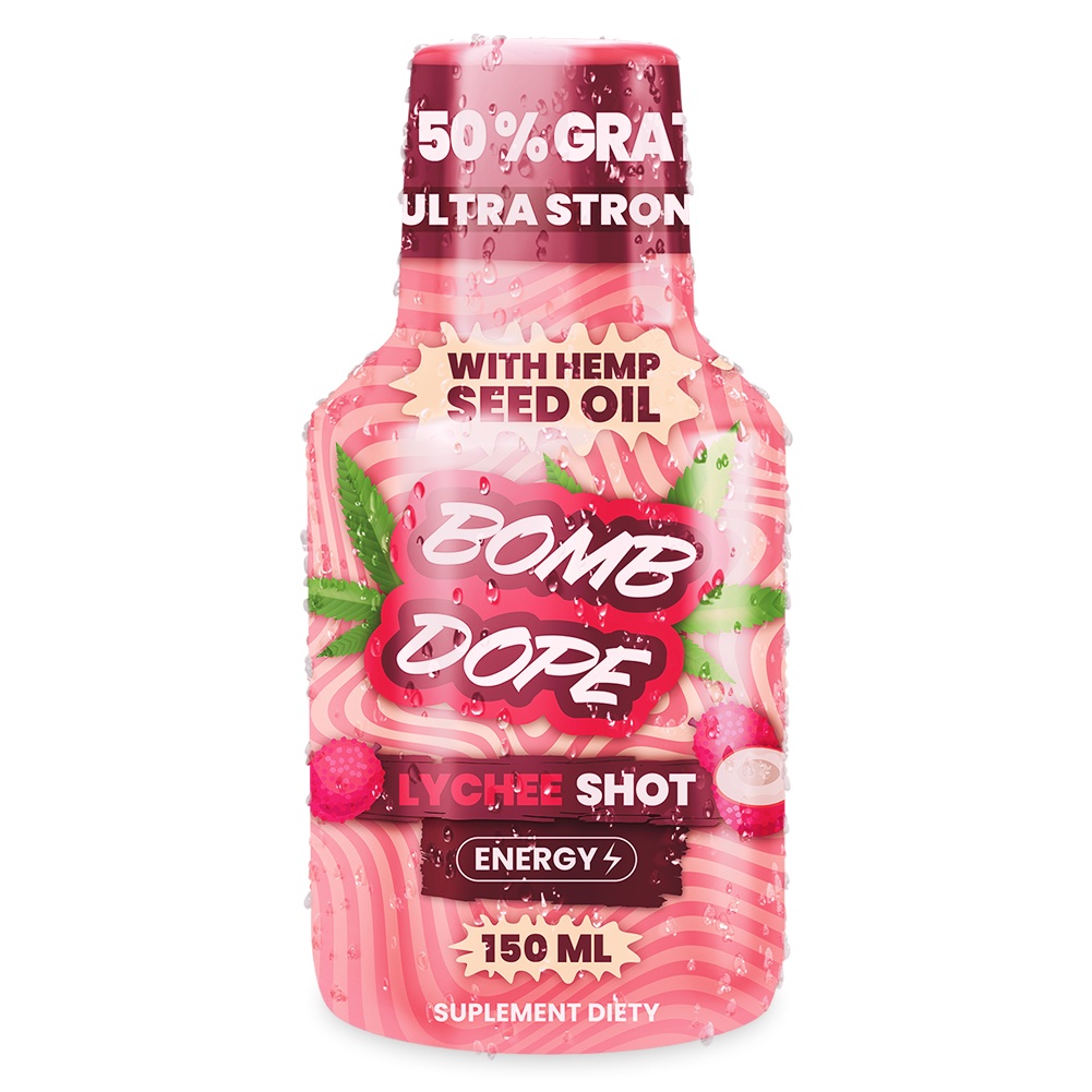 Olejek Konopny | BombDope Lychee Energy | 150ml